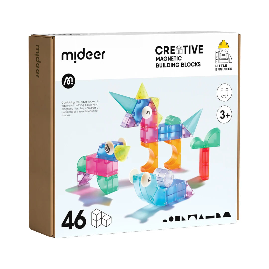 Creative Magnetic Building Blocks - 46 PCS