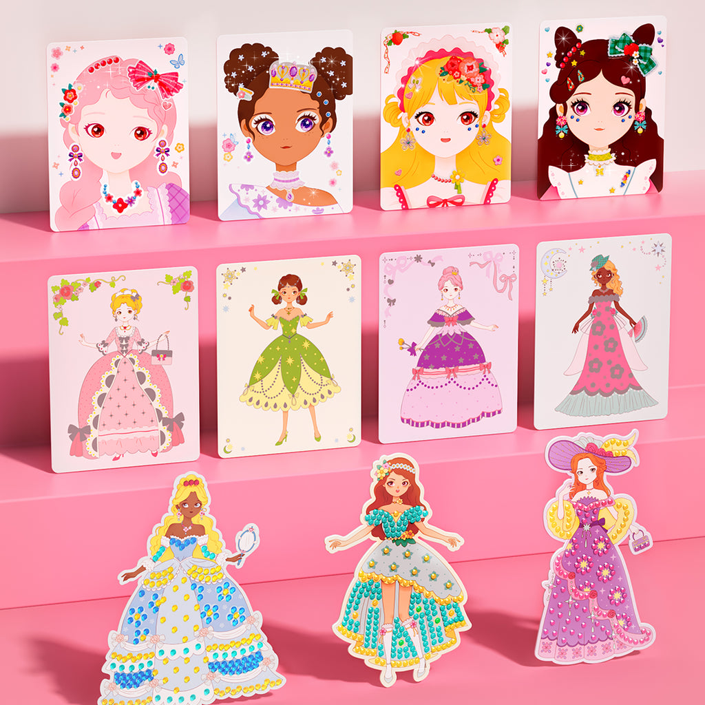 3-in-1 Dress Up Game Set - Princess Fashion Show