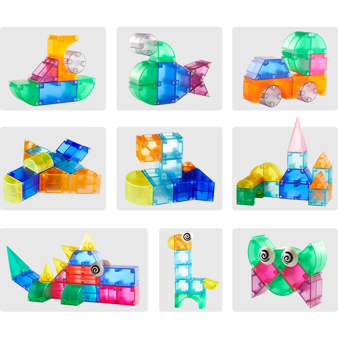 Creative Magnetic Building Blocks - 20 PCS