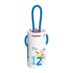 Refillable Silky Crayons - Colorful Bucket, 12 Colors