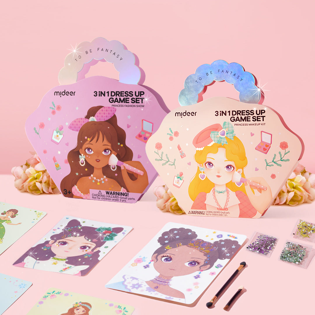 3-in-1 Dress Up Game Set - Princess Fashion Show