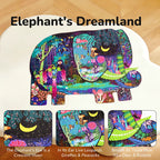 Shaped Artist Puzzle - Elephant Dream