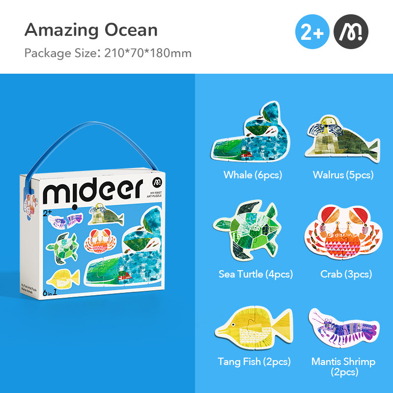 My First Artist Puzzle - Ocean Animals