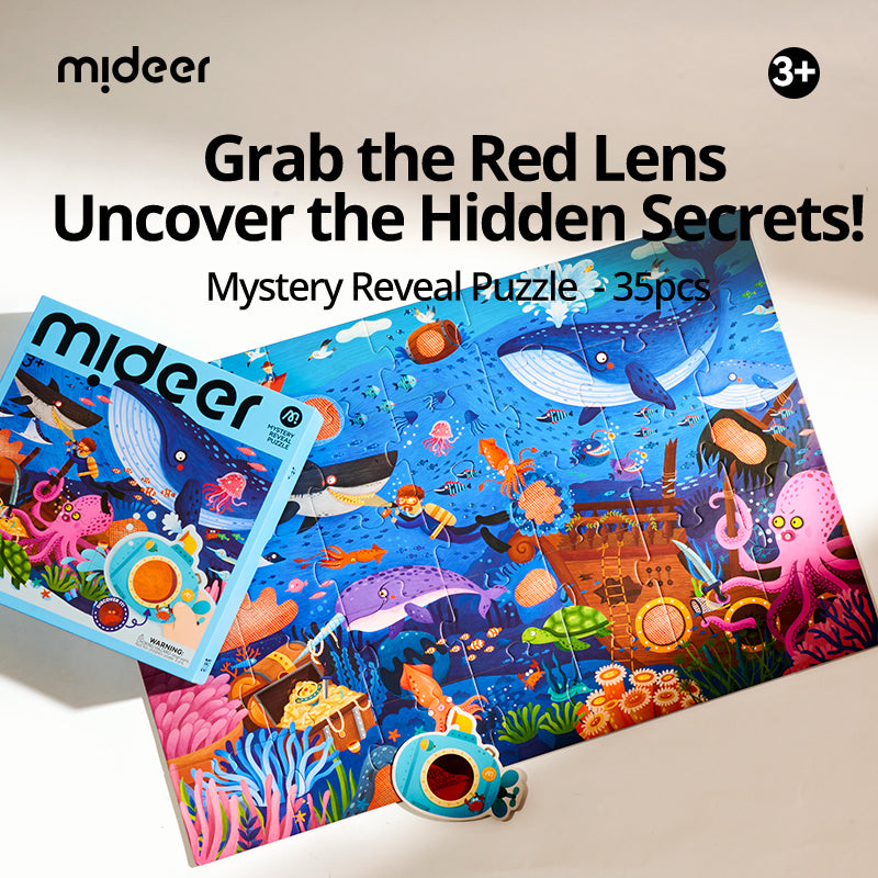 Mystery Reveal Puzzle - Ocean Secrets