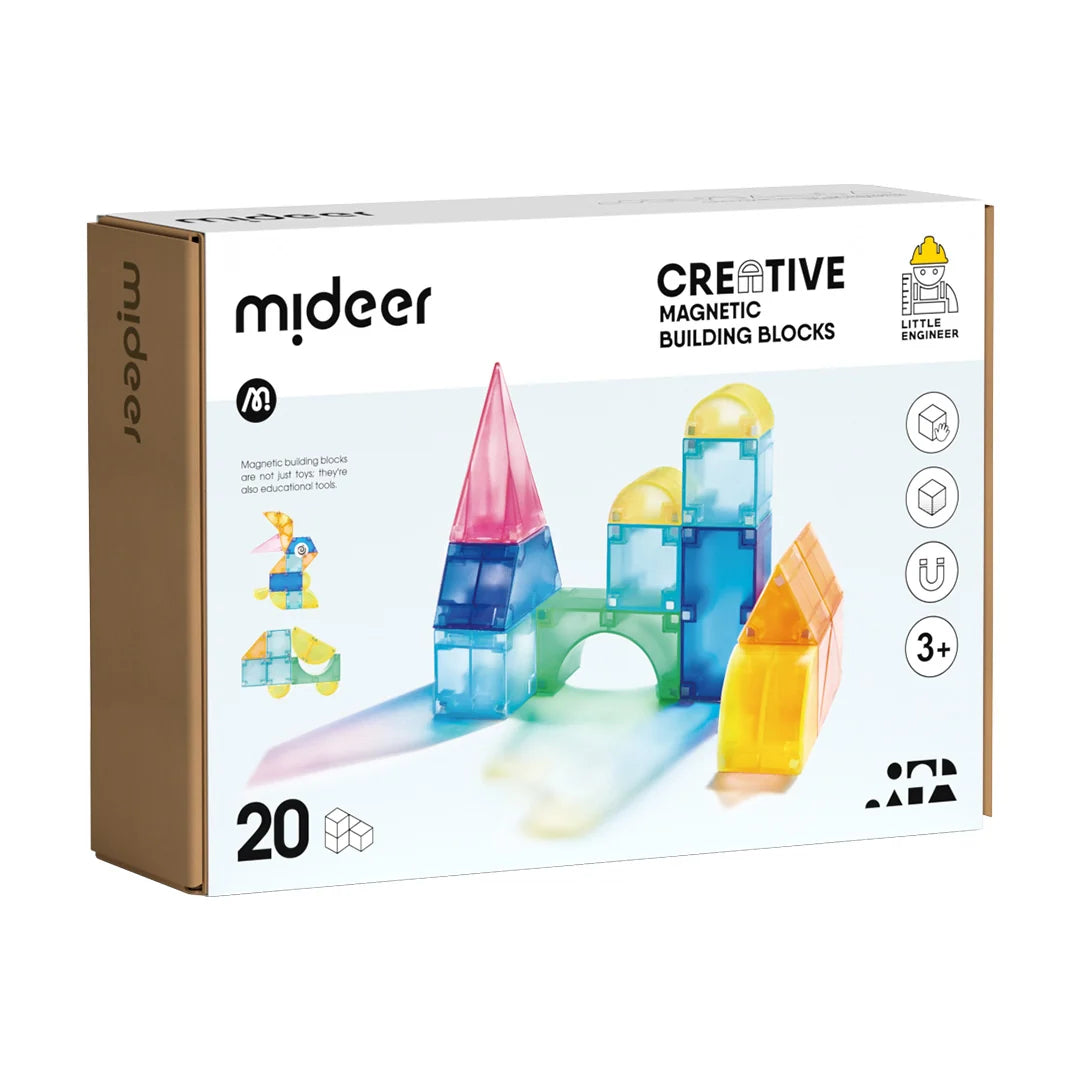 Creative Magnetic Building Blocks - 20 PCS