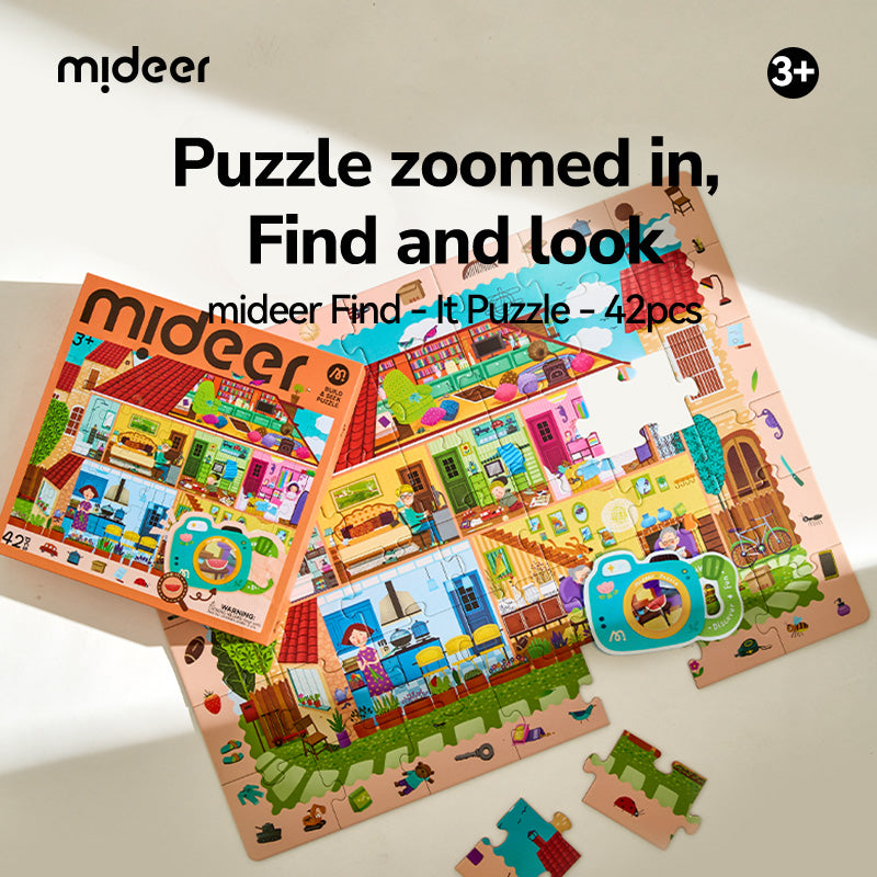 Build & Seek Puzzle - Space Treasure Hunt
