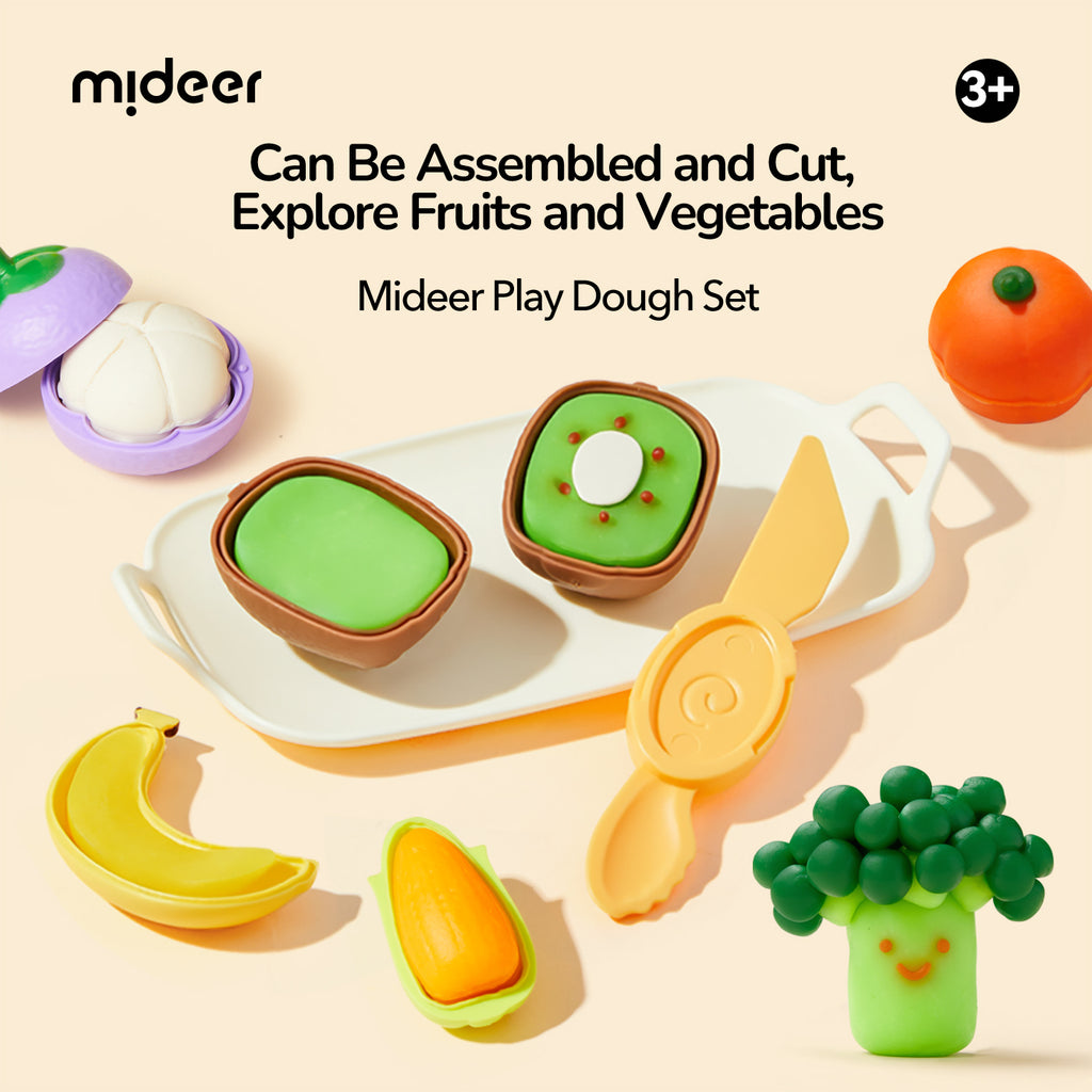 Mellow Dough - Fruit & Veggie Play Set