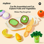 Mellow Dough - Fruit & Veggie Play Set