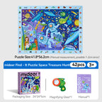 Build & Seek Puzzle - Space Treasure Hunt