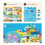 Reusable Jelly Stickers - The Bustling Traffic