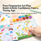 Creative Finger Paint Kit - Secret Garden