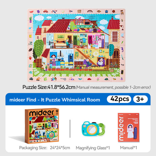 Build & Seek Puzzle - Whimsical Room