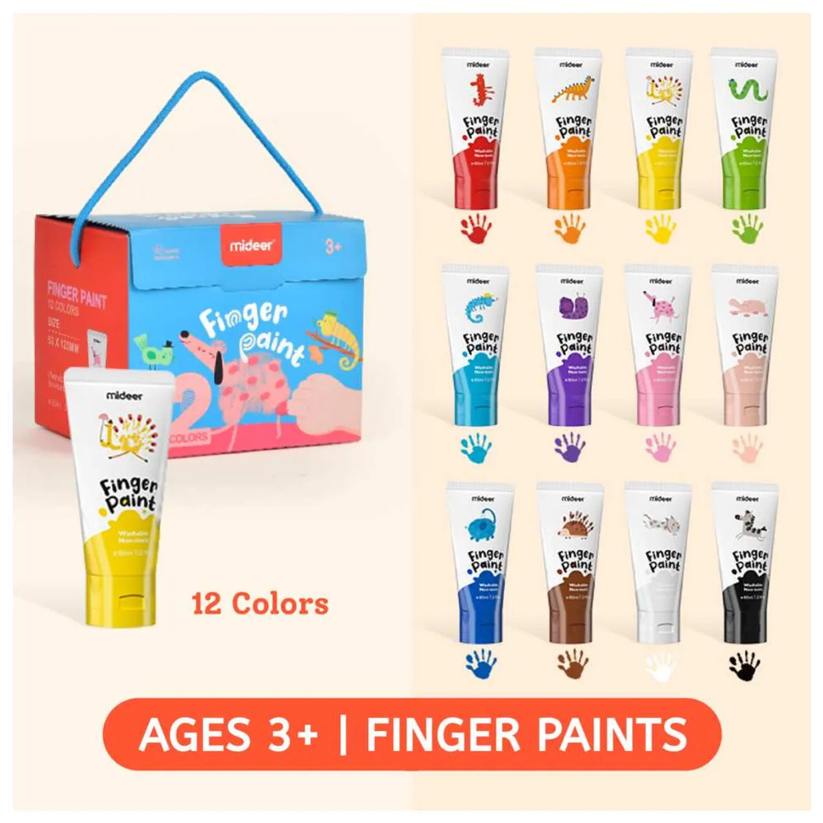 Finger Paint - 12 Colors