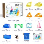 Creative Magnetic Building Blocks - 20 PCS