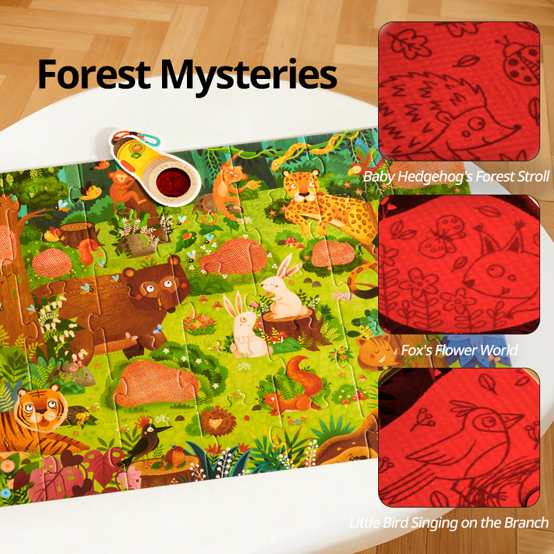 Mystery Reveal Puzzle - Forest Mysteries