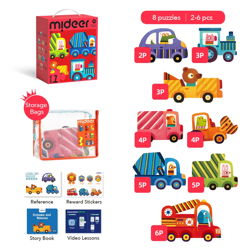Level Up! Puzzle - Level 1: Animal Transportation