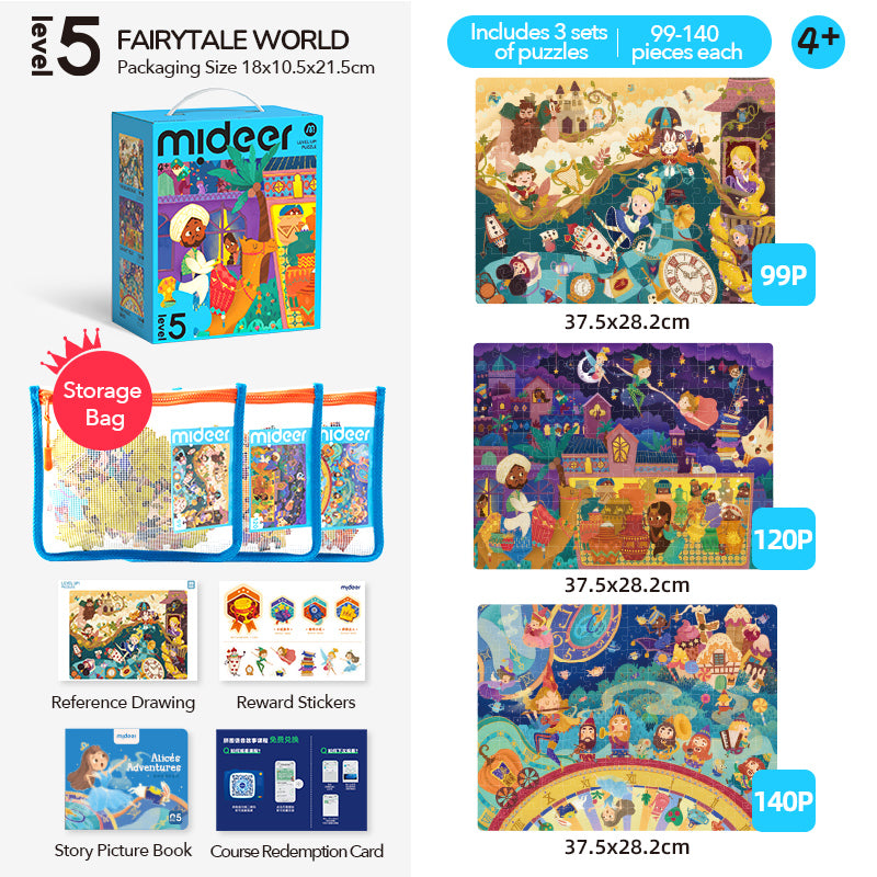 Level Up! Puzzle - Level 5: Fairy Tale World