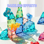 Colorful Magnetic Tiles - Wonderful Forest (40 PCS)