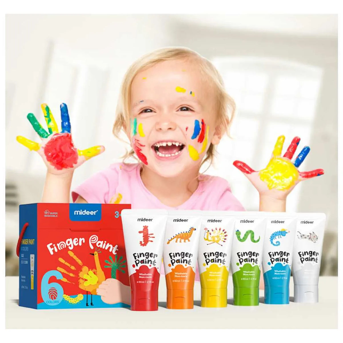 Finger Paint - 6 Colors