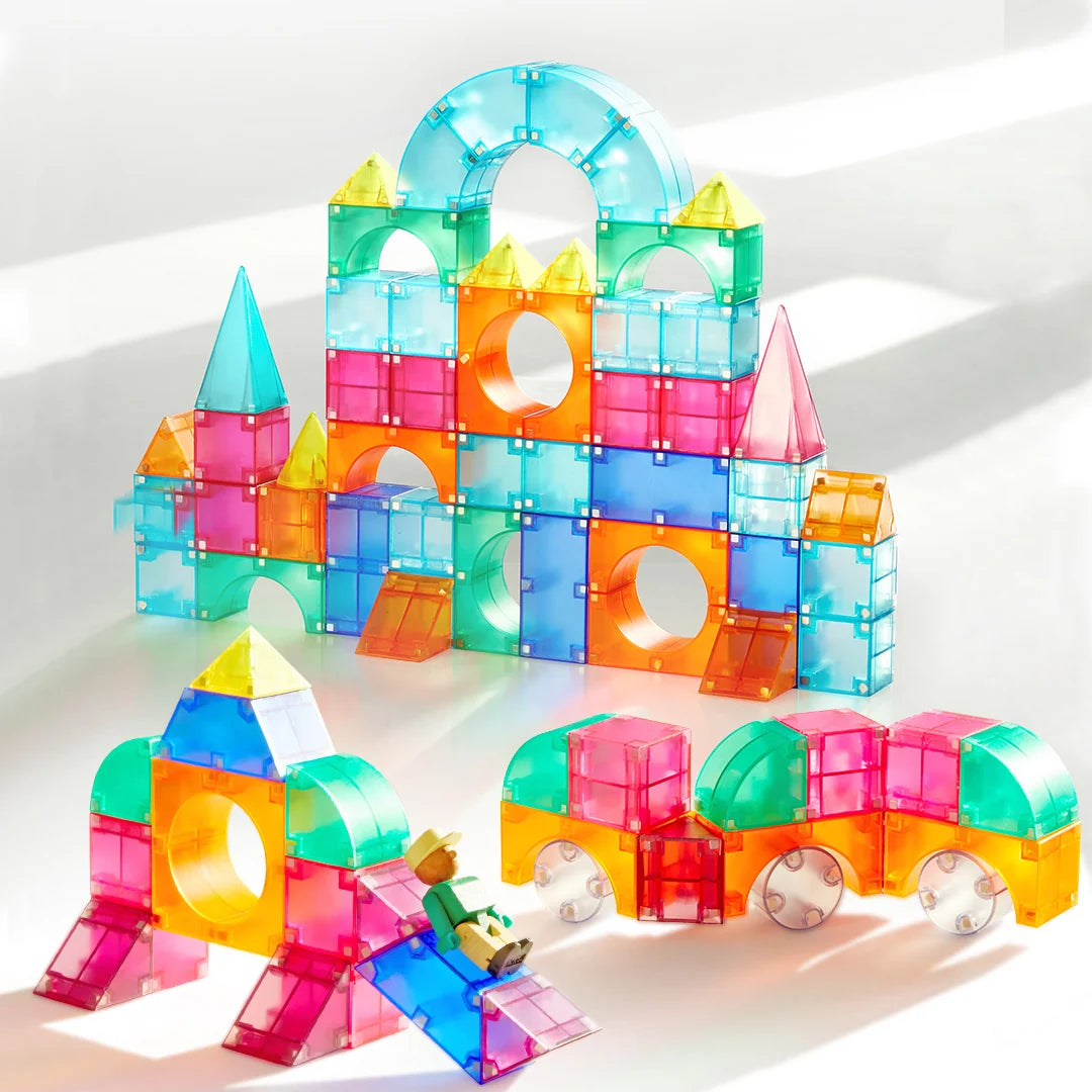 Creative Magnetic Building Blocks - 20 PCS