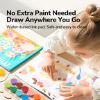 Creative Finger Paint Kit - Secret Garden