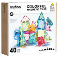 Colorful Magnetic Tiles - Wonderful Forest (40 PCS)