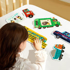 My First Artist Puzzle - Busy Cars