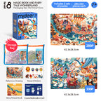 Level Up! Puzzle - Level 8: Magic Book and Fairy Tale Land