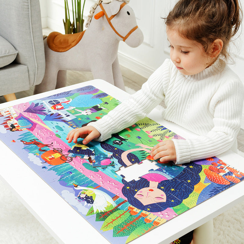 Gift Portable Puzzle - Dinosaur Age (104p)