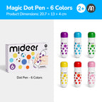Magic Dot Marker - 6 Colors