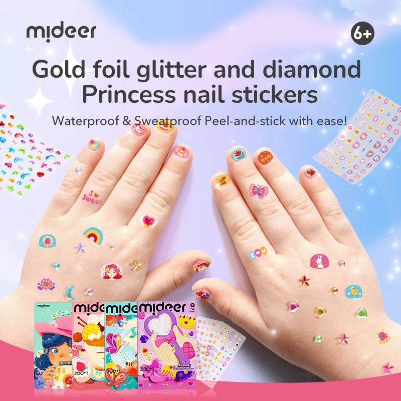 Fashion Nail Stickers - Garden Gathering