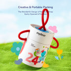 Refillable Silky Crayons - Colorful Bucket, 12 Colors