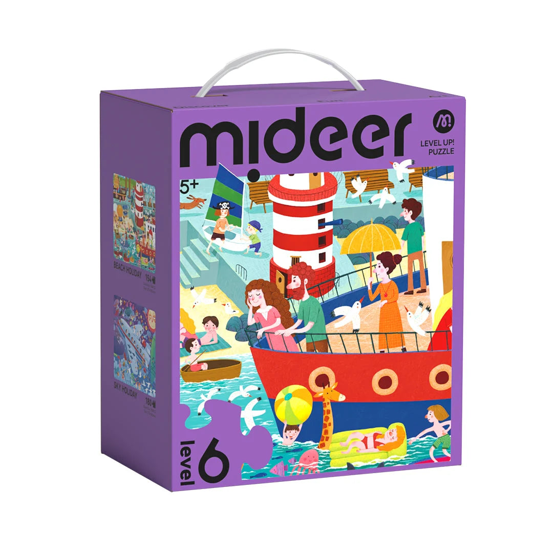 Level Up! Puzzle - Level 6: Relaxing Holiday