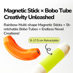 Rainbow Magnetic Building Sticks - 26 PCS