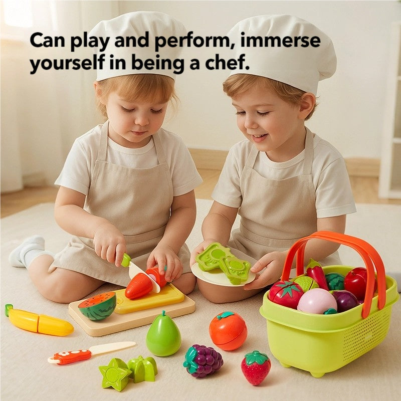 Fruit & Vegetable Cutting Play Set