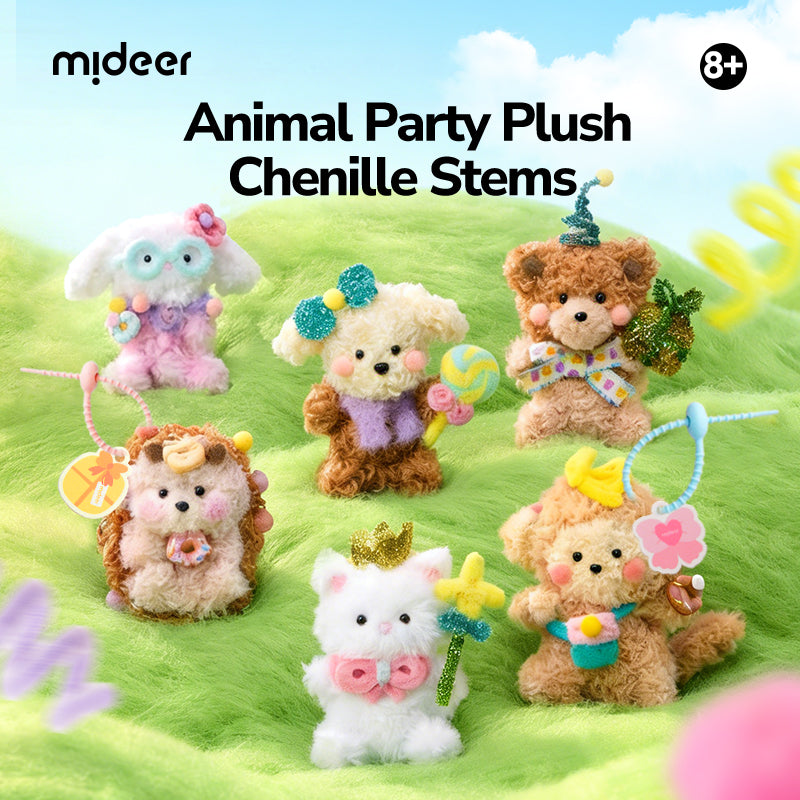 Chenille Stem Craft Kit - Animal Party