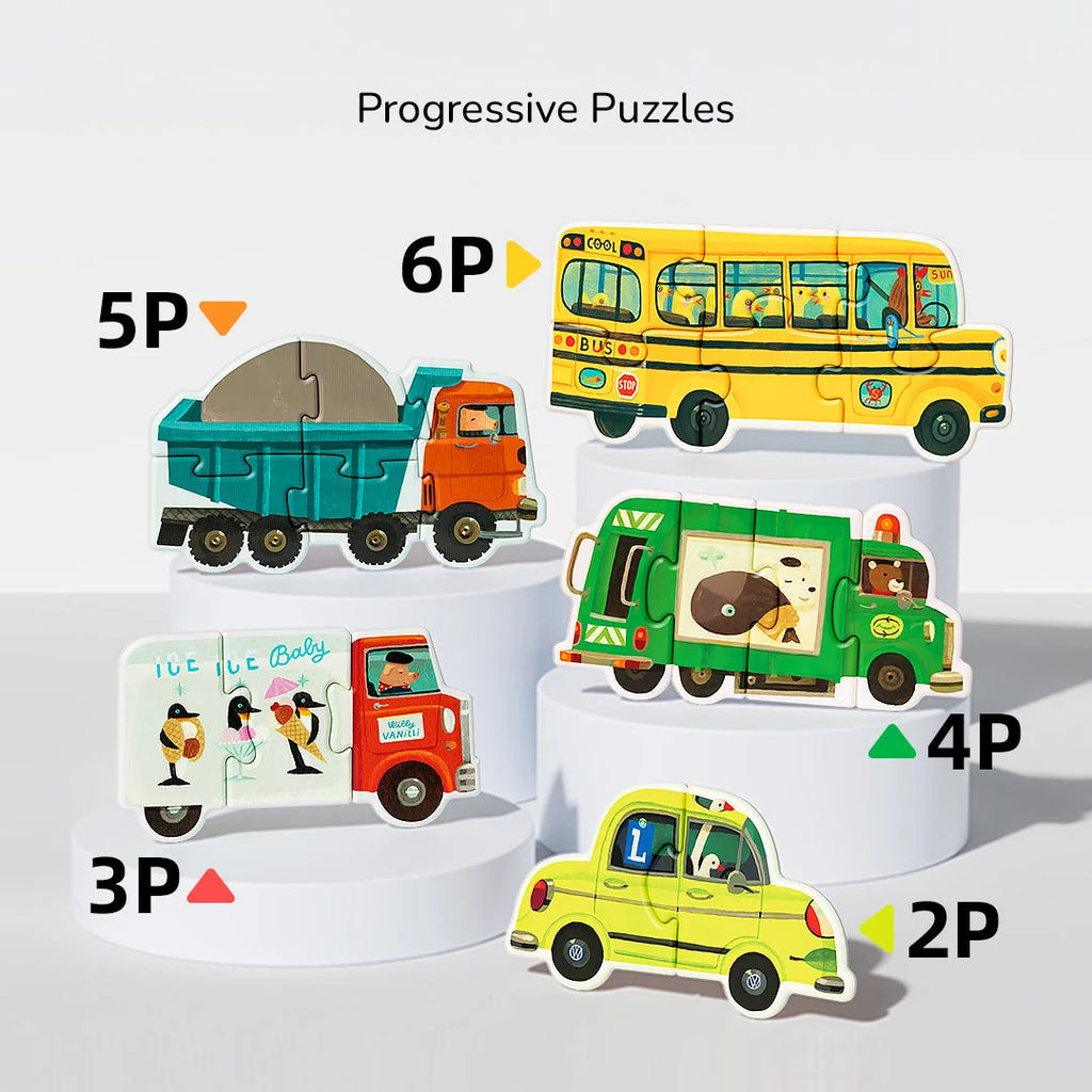 My First Artist Puzzle - Construction vehicles