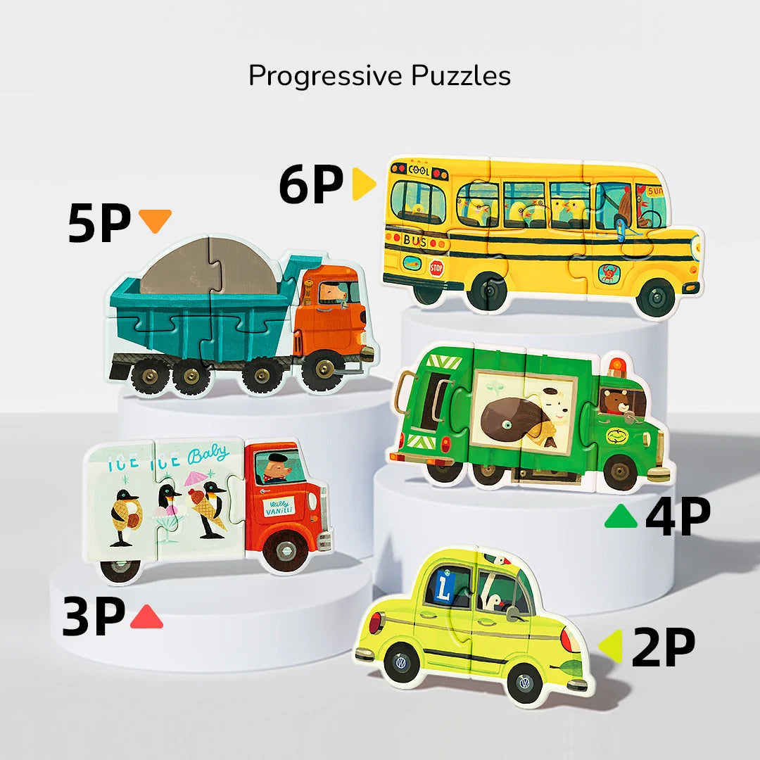 My First Artist Puzzle - Construction vehicles