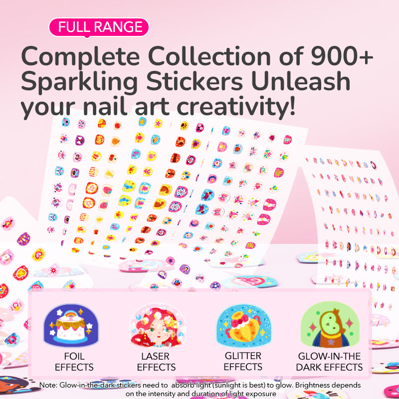 Fashion Nail Stickers - Garden Gathering
