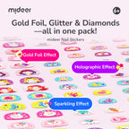 Fashion Nail Stickers - Garden Gathering