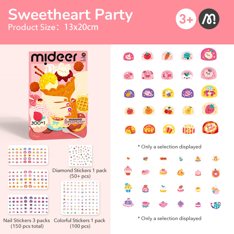 Fashion Nail Stickers - Dessert Party