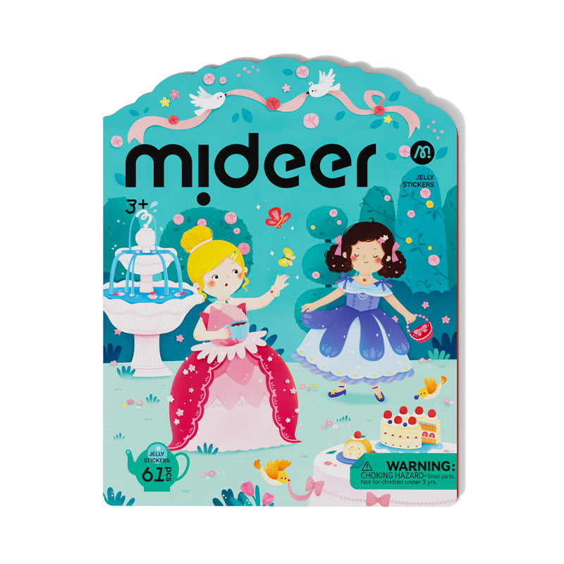 Reusable Jelly Stickers - Princess Dress Up