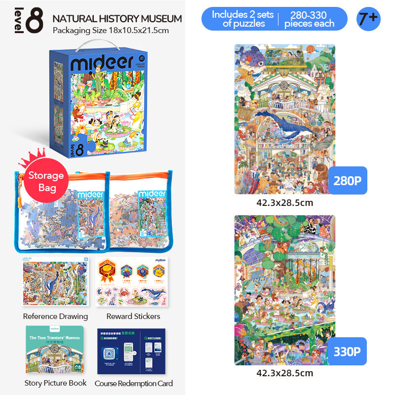 Level Up! Puzzle - Level 8: Natural History Museum