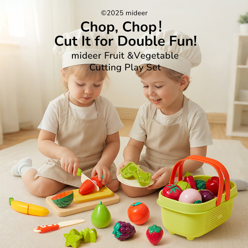 Fruit & Vegetable Cutting Play Set