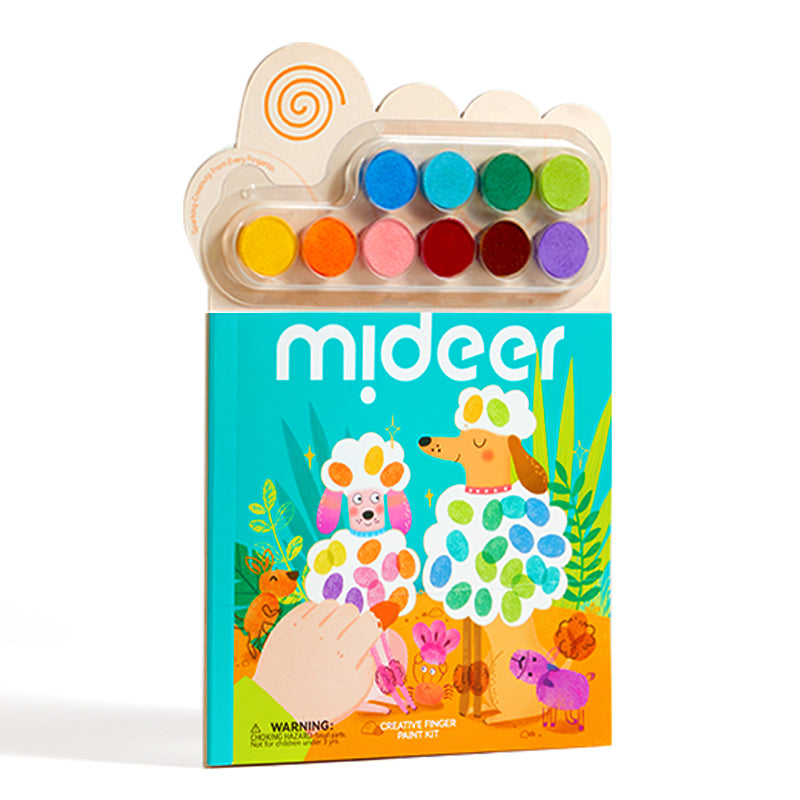 Creative Finger Paint Kit - Animal Party