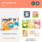 Level Up! Brain Gamebook - Let's Paint Level 1