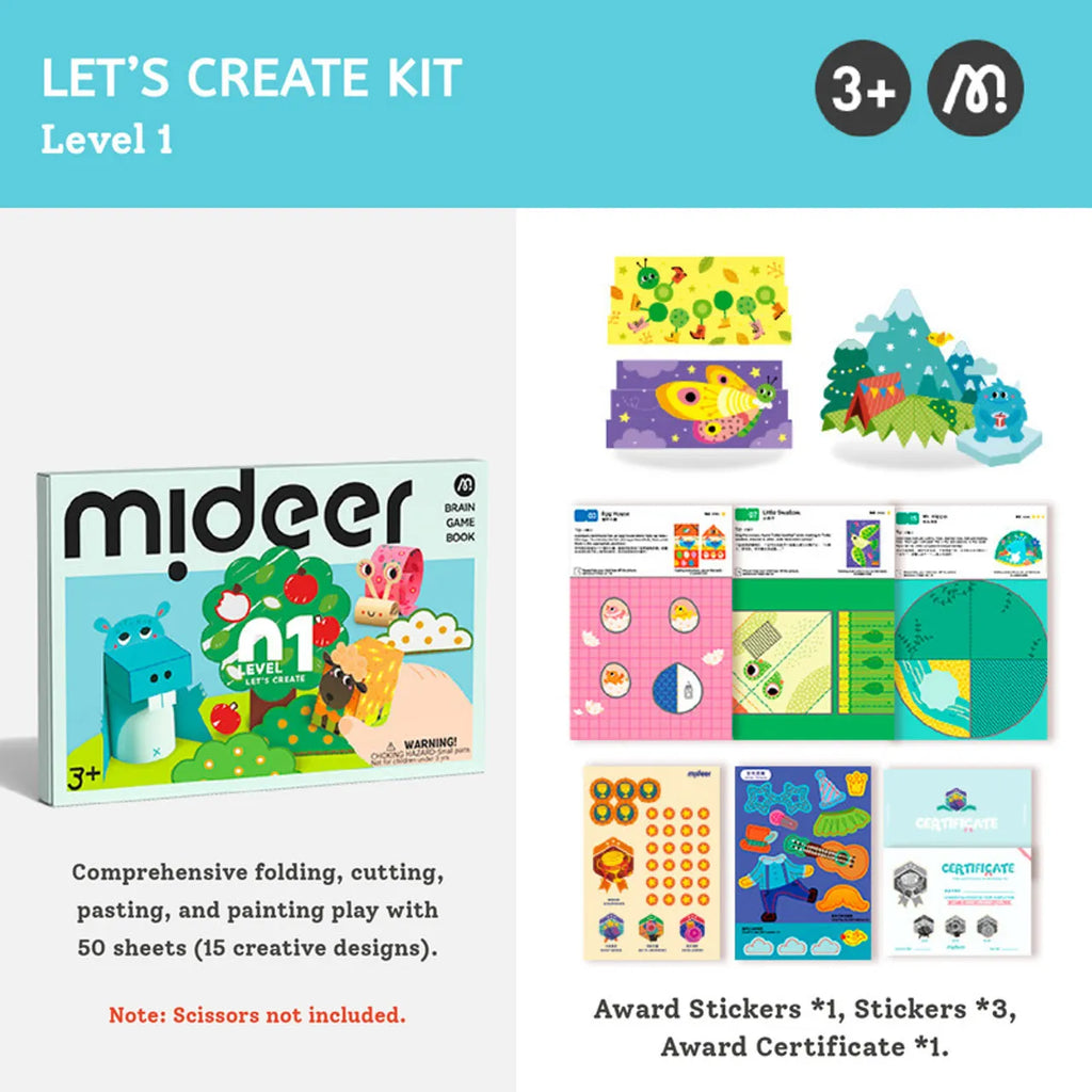 Level Up! Brain Gamebook - Let's Create Level 1