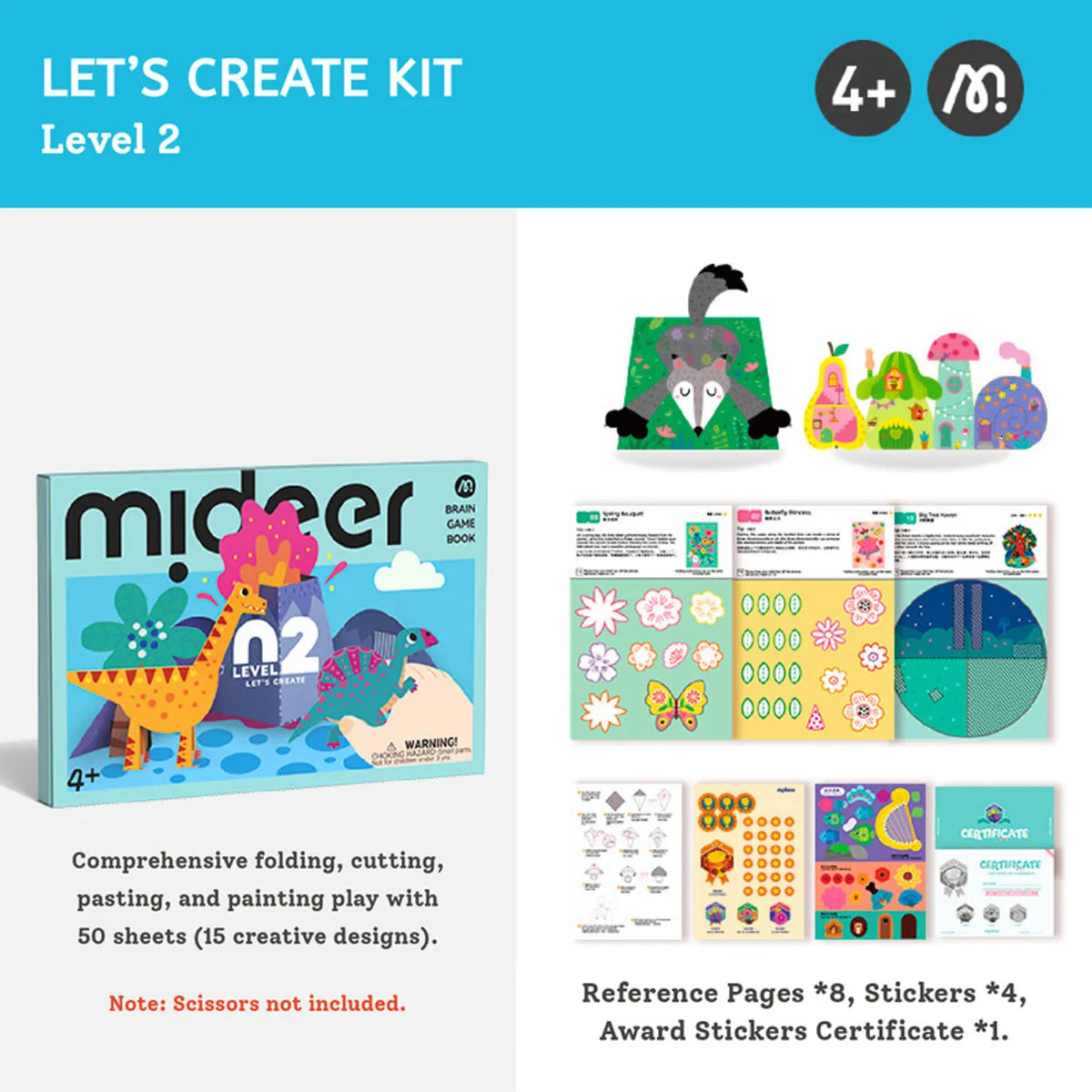 Level Up! Brain Gamebook - Let's Create Level 2