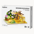 Wooden 3D Puzzle - Honeybee