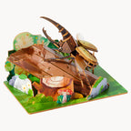 Wooden 3D Puzzle - Praying Mantis